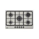 Cooktop a gas 5 bocas tramontina penta ff 5gx tri 75 aco inox e trempes ferro fundido c/ acendimento automatico 94716401