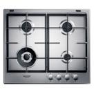 Cooktop a gás brastemp gourmand 60cm 4 queimadores com duplachama em ferro fundido 220v bdk60drbna