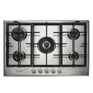 Cooktop a gás brastemp gourmand 73cm 5 queimadores com duplachama em ferro fundido 220v bdk75drbna