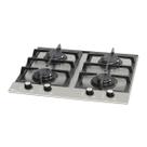 Cooktop a Gás Fischer 4 Bocas Platinium com Trempe de Ferro Cooktop a Gás Fischer 4 Bocas Platinium com Trempe de Ferro