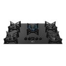 Cooktop a Gás Fischer 5 Bocas Fit Line Trempe Iron