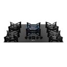 Cooktop a Gás Fischer 5 Bocas Fit Line Tripla Chama Trempe Iron