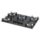 Cooktop A Gás Fischer 5Q Com 5 Bocas Preto