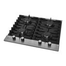 Cooktop a Gás Fischer Platinium 4Q com 4 Bocas Preto