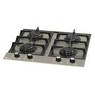Cooktop a Gás Fischer Platinium 4Q com 4 Bocas Prime Escovado