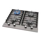 Cooktop a Gás Fischer Platinium com 4 Bocas Prime Escovado Cooktop a Gás Fischer Platinium com 4 Bocas Prime Escovado