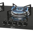 Cooktop A Gas Preto 5 Bocas Fischer Gourmet 3700w Bivolt