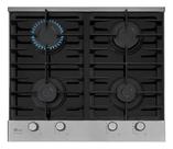 Cooktop A Gas Vidro 4 Bocas Pro Cook 55x46cm Bivolt Fischer Preto