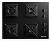 Cooktop A Gas Vidro 4 Bocas Pro Cook 56x46cm Bivolt Brastemp Preto