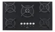 Cooktop A Gas Vidro 5 Bocas 75x46cm Pro Cook Bivolt Fischer Preto