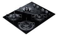 Cooktop A Gas Vidro Automatico 4 Bocas 46x56cm - Consul Cooktop A Gas Vidro Automatico 4 Bocas 46x56cm - Consul
