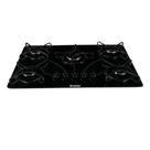 Cooktop Braslar Pop 5 Bocas a Gás Mesa de Vidro Preto Acendimento Automático Bivolt Cooktop Braslar Pop 5 Bocas a Gás Mesa de Vidro Preto Acendimento Automático Bivolt