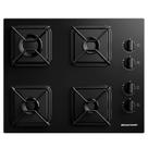 Cooktop Brastemp 4 Bocas a Gás com Grades de Ferro Aramado e Chama Simmer - BDD61BE Cooktop Brastemp 4 Bocas a Gás com Grades de Ferro Aramado e Chama Simmer - BDD61BE