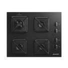Cooktop Brastemp 4 Bocas a Gás Grades de Ferro Fundido e Chamas Especiais BDS62AE Bivolt
