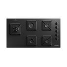 Cooktop Brastemp 5 Bocas a Gás Grades de Ferro Fundido e Super Chama Lateral BDS85AE Bivolt