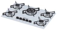 Cooktop chamalux 5 bocas tripla chama branco
