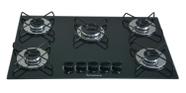 Cooktop Classic 5 bocas ultra chama Preto
