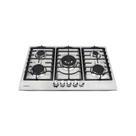 Cooktop cuisinart casual a gás 90cm com 5 queimadores em aço inox 220v 4093180003
