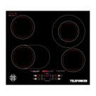 Cooktop de Embutir 4 Bocas Infravermelho Telefunken TF AV 4080 220V Cooktop de Embutir 4 Bocas Infravermelho Telefunken TF AV 4080 220V