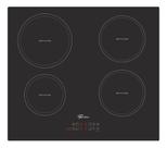 Cooktop de Indução 4 Bocas Vitrocerâmica Touch Fischer 220v