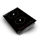 Cooktop de Indução Amvox ACT 204 2 Bocas 220V Preto com Painel Touch e Mesa Vitrocerâmica