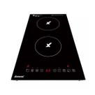 Cooktop de Indução Amvox ACT 204 2 Bocas 220V Preto com Painel Touch e Mesa Vitrocerâmica Cooktop de Indução Amvox ACT 204 2 Bocas 220V Preto com Painel Touch e Mesa Vitrocerâmica