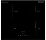 Cooktop De Indução Black Decker 4 Zonas, Power Booster, 220V, 7200W BXICHCPB4B