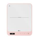 Cooktop de inducao fischer 1 boca bivolt rosa touch screen portatil Cooktop de inducao fischer 1 boca bivolt rosa touch screen portatil