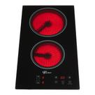 Cooktop Elétrico Fischer 2Q com 2 Bocas Preto 220V