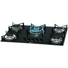 Cooktop Fischer 5 Bocas 1743-5733, Tripla Chama, Preto Cooktop Fischer 5 Bocas 1743-5733, Tripla Chama, Preto