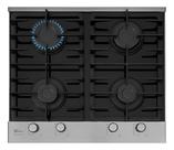 Cooktop Fischer G Ii Platinium 4 Bocas Bivolt 59x52x12 Cm