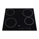 Cooktop Fischer Touch Screen 4Q De Mesa 220V Preto
