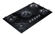 Cooktop Fogão A Gás 73x46cm 5 Bocas Vidro Bivolt - Consul Cooktop Fogão A Gás 73x46cm 5 Bocas Vidro Bivolt - Consul