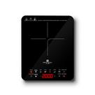 Cooktop Indução 1 Boca Portátil PandaPlus Ate 2000W 110V 220V Touch 8 Níveis Potência Temperatura Trava Segurança Timer Vitrocerâmico Acesso Rápido