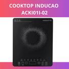 Cooktop inducao acki01i02 preto 1 boca 2000w 220v