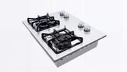Cooktop inox industrial de embutir chama dupla