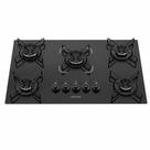 Cooktop Itatiaia Essencial 5 Bocas Vidro Temperado Preto Bivolt