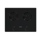 Cooktop Linear 2 Bocas Venax Arena Preto Gas Glp
