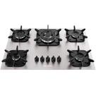 Cooktop Mueller MCG5BK 5 Bocas de Alumínio com Queimador Tripla Chama - 610001479 Cooktop Mueller MCG5BK 5 Bocas de Alumínio com Queimador Tripla Chama - 610001479