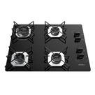 Cooktop Nardelli Ori 4 Bocas Mesa de Vidro Preto Bivolt