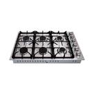 Cooktop Semi-Profissional BENMAX CTOP04B77SA 6 Bocas a Gás 110V
