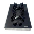 Cooktop WIN 2 Bocas de Sobrepor Preto Acend. Manual Cooktop WIN 2 Bocas de Sobrepor Preto Acend. Manual