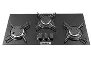 Cooktop Win 3 Bocas de Embutir Preto Acend Automático
