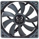 Cooler 120mm Scythe Kaze Flex - 800 rpm - Sem PWM - SU1225FD12L-RD