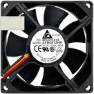 Cooler AFB0812HH 12V 0.30A 3.6W 3 Fios 3P 80X80X25MM B2