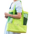 Cooler Bolsa Praia Passeio + Canga Estampas Sortidas
