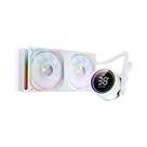 Cooler De Água Para CPU AM4 AM5 LGA1700 1851 1200 115X JONSBO TH-240 Com Display Digital AIO