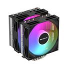 Cooler De CPU COOLLEO A60 ARGB De Alta Eficiência Com 6 Tubos De Calor E Ventiladores Duplos Para