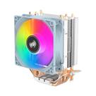 Cooler De CPU RGB Silencioso 90mm Com 6 Tubos De Calor PWM 3PIN Para Intel AMD 1700 1150 1156 1366