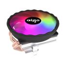 Cooler De CPU Silencioso RGB Aigo ICE400X Com 4 Tubos De Calor E Ventoinha PWM De 4 Pinos Para Intel